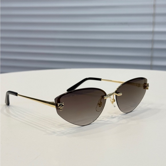 ✨?️ Cartier Style Rimless Sunglasses Luxury Minimal Eyewear